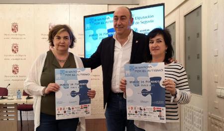 Imagen La Diputación de Segovia invita al resto de la provincia a caminar por el autismo el próximo domingo en Bernuy de Porreros